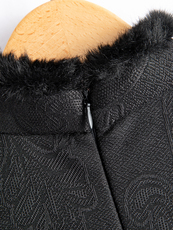 水衣源8109款冬季加厚弹力绒打底提花旗袍裙，女装汉服/婚纱/旗袍/礼服，水衣源