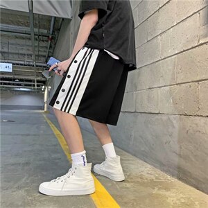 2026夏季运动篮球排扣短裤男五分裤女休闲沙滩裤潮牌DK6405-p28，男装牛仔裤，星座1008-2