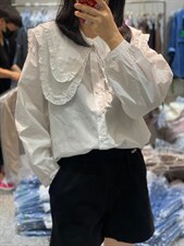 2022秋季新款韩版宽松显瘦休闲百搭时尚衬衫，女装衬衫，L·H·X