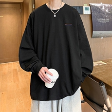 抖音得物供货量大从优可提供视频美式长袖T恤CT670特P25，男装T恤，电商A486