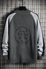 秋冬季开衫外套男潮流韩版毛衣外穿针织衫男装上衣DS842T，男装针织衫/毛衣，电商A102