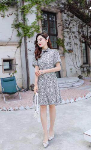 【现货】夏季新款改良旗袍连衣裙，女装婚纱/旗袍/礼服，芷炫