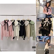 五色娃娃领小衫，其它，欧妮卡蒂蔓