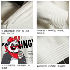 LM68218-P58加绒款-P68连帽毛衣男大码带帽针织衫男毛线衣网格，男装针织衫/毛衣，电商A040A
