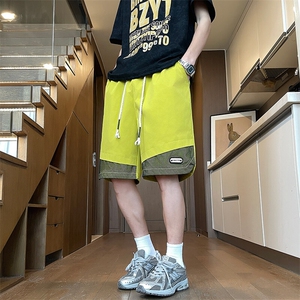 短裤男夏季新款港风宽松五分裤DK509-P35图片