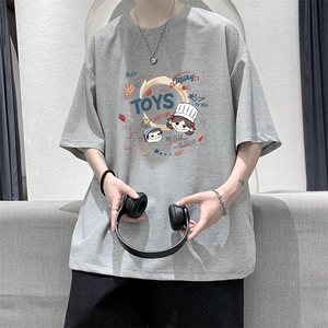 华夫格t恤男短袖男大码五分袖 大皂风 HT73385-P22图片