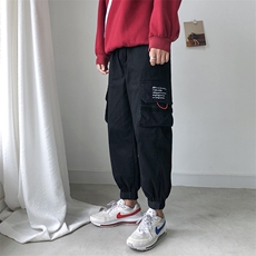 港风工装休闲九分裤MLDZ，男装休闲裤，电商D321A