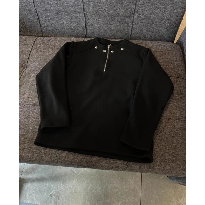 长袖T恤男女韩版潮流宽松百搭纯色2026秋季新款ins卫衣ST694-P38,男装T恤,星座412-3
