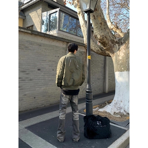 【有货】夹克外套多拉链立领加厚抽皱棉服 MY6102 特P92图片