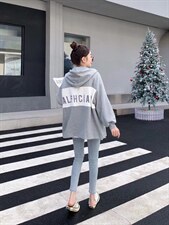 春季字母休闲外套，其它，吉之红