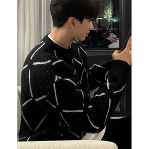 【005】男女款圣诞绒套头毛衣针织衫 A079-M8096-P46图片