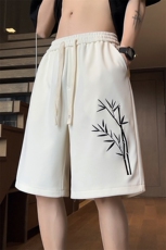 刺绣主推中性风潮牌短裤男学生宽松416B-1-DK863-特P28限48，男装牛仔裤，星座416B-1