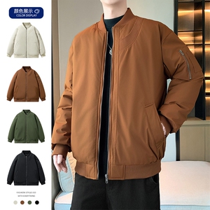 棒球服外套男女棉服美式潮牌复古高级感男装宽松飞行员M0822-P98图片