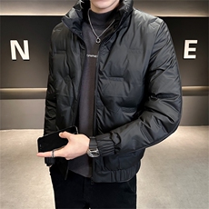 2025数据男士冬季羽绒服立领百搭鸭绒保暖青年夹克外套，男装夹克，电商A225