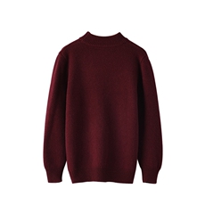 2025年秋季新款百搭女士斑马提花长袖羊毛衫，童装儿童羊毛衫，魁星羊绒