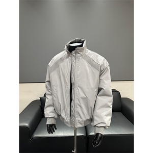1506-1/MF-981/P79立领冲锋衣夹克棉服男保暖三防外套1图片
