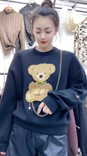 新款空气小熊卫衣，女装卫衣/绒衫，帝瀛 DY