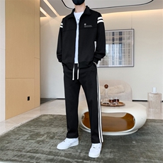 TH881-P80男生套装学生夹克青少年上衣开衫大童裤子外套，男装休闲套装，星座507A（原星座306B-2）