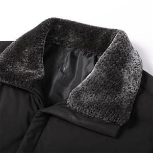 冬季中年棉衣爸爸装棉服中老年休闲男装外套棉袄QLMMF686-P150图片