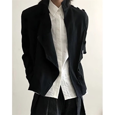 休闲西装外套女士春秋设计感小众中长款高级感后西服J503，男装西服套装，星座1116A（原606A-3）