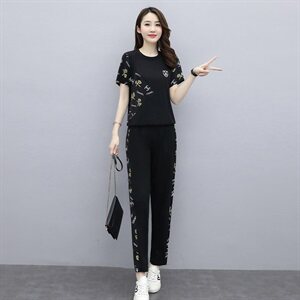 柔软 潮流个性简约套装/套裙 两件套 舒适宽松图片