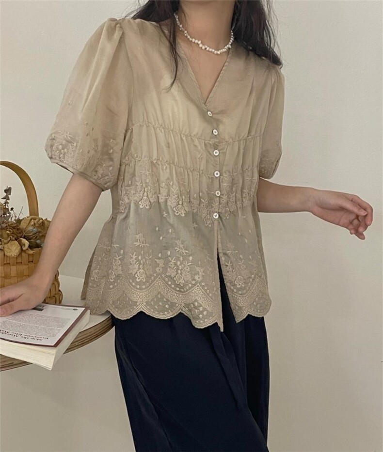工艺刺绣小衫～，其它，DAP