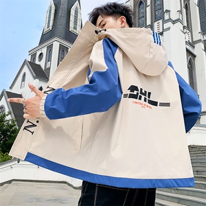 外套男士韩版潮流秋季新款工装休闲修身衣服帅气夹克男JK182-P60图片