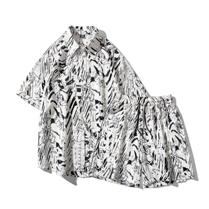 线条字母套装TZ77820特P45衬衫DCS77821特P27 DK77822特P18套装控,男装衬衫,星座226-1