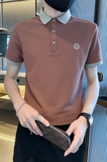 爆！现货主推夏季短袖翻领Polo衫5色大码半袖T066-特P40，男装T恤，电商D342