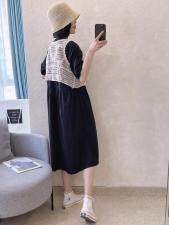 夏季配马甲连衣裙，女装马夹，曼希野