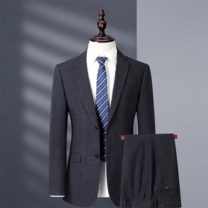 男士2023年春季西服礼服西装修身商务休闲男装西装套装图片
