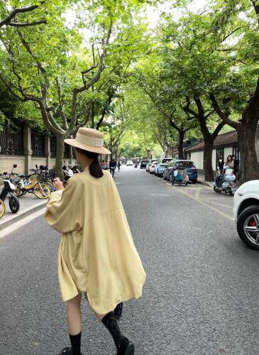 天丝防晒衬衣，女装，久意