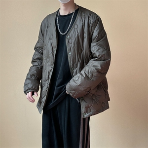 2025冬季白鸭绒外套休闲外穿内搭轻薄款羽绒服男A351-AY2515-p155图片