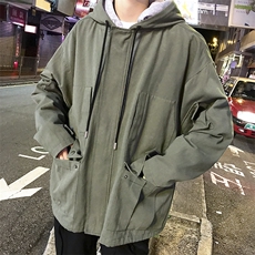 19春装工装夹克男士宽松韩版潮流chic上衣外套控125DS168TP110，男装夹克，电商A102