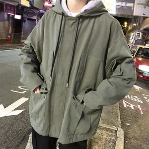 19春装工装夹克男士宽松韩版潮流chic上衣外套 控125 DS168TP110图片