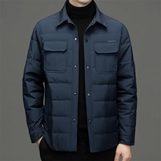 BEYR829钱塘2020-2冬季新款商务休闲厚款中年男士羽绒服P173，男装羽绒服，钱塘207-2