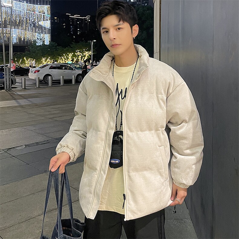情侣麂皮绒棉服男冬新款情侣棉衣外套加厚棉袄羽绒服MY8805-P68,男装棉衣,星座205-1