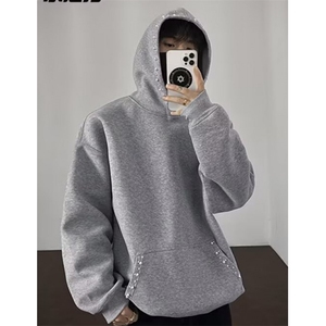 设计感连帽短款卫衣女外套春秋辣妹运动服休闲上衣潮 WA205图片