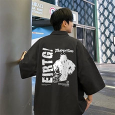 量大优供视频冰丝短袖衬衫男DS241-特P25，男装T恤，电商B367