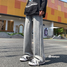 XZ616秋季新款卫裤折皱设计感休闲裤TY953M-5XLP45控58，男装休闲裤，星座512A（原616）