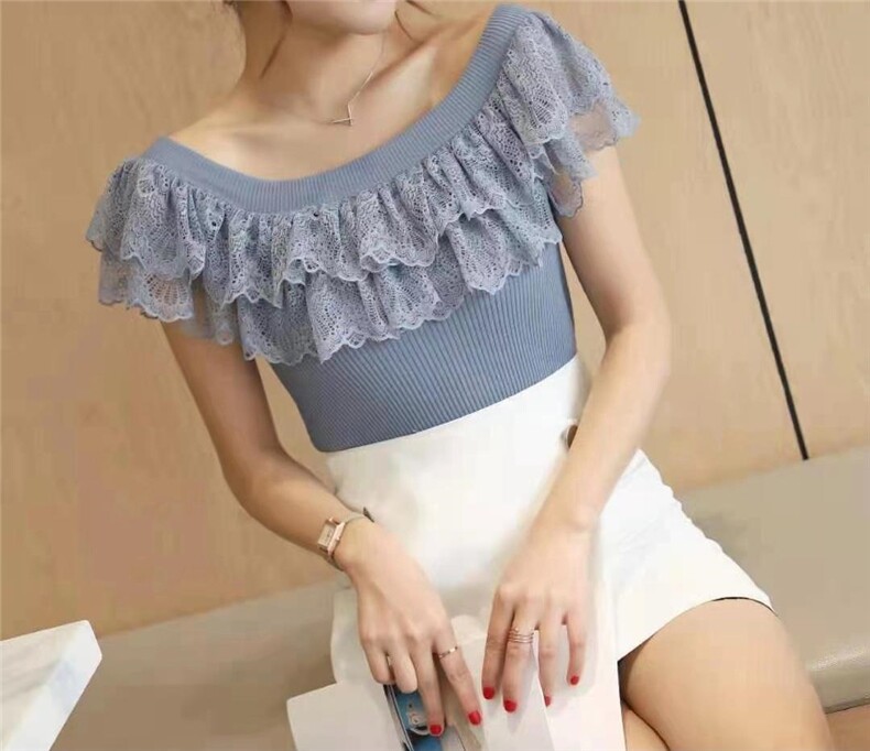 蕾丝露肩设计风格，其它，魅力元素