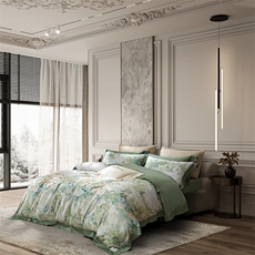 新款棉数码印花四件套，床品套件，一起卖家纺