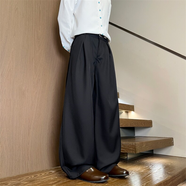 XZ616春季重磅复古老钱半松紧工褶休闲西裤K26011特P30，男装西裤，星座512A（原616）