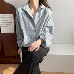 2022春装新款净版衬衫，立体裁剪上新中,女装衬衫,Y·Z 羽倬