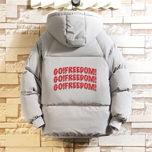 控128加绒面包服男大码羊羔毛棉衣男MY16338-P100图片
