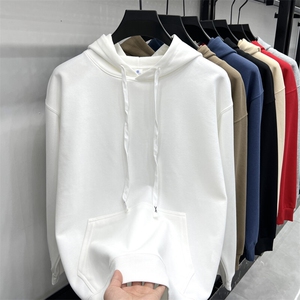 男装卫衣FN24203【7色主推】连帽卫衣双层面料情侣款落肩微阔版型图片