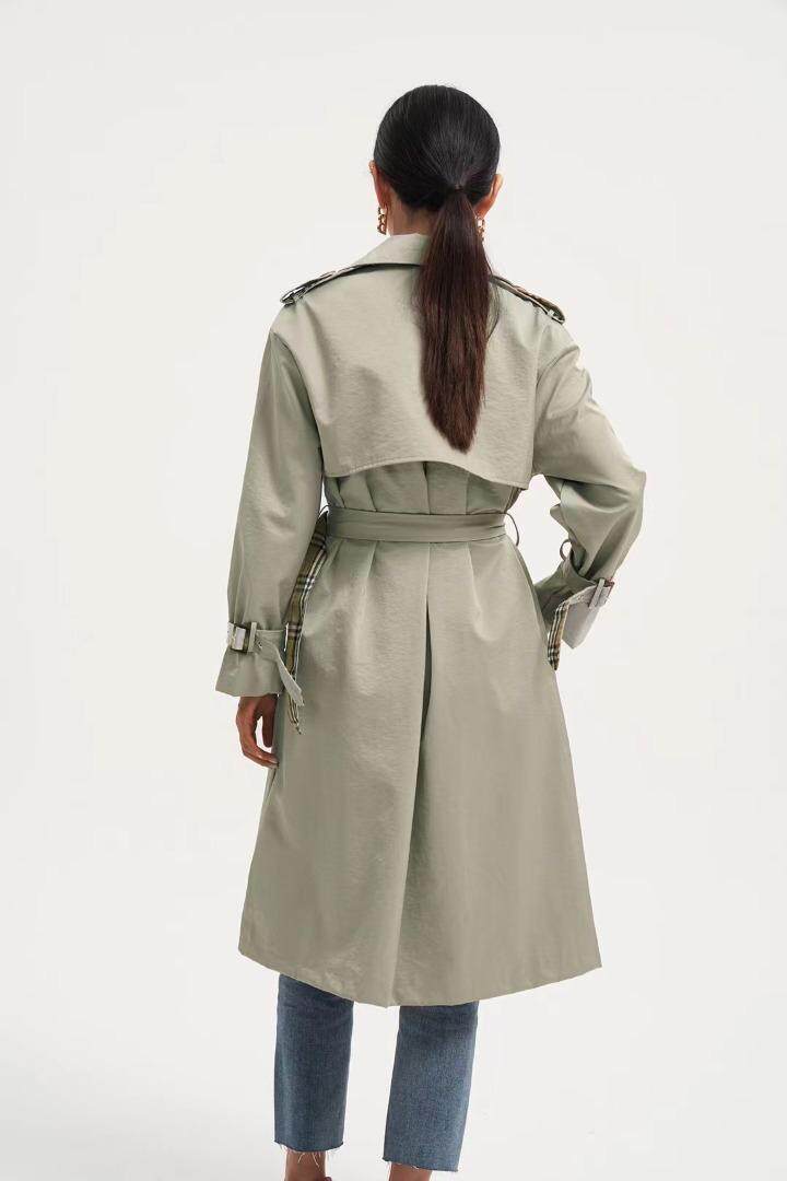 秋装新款风衣，女装风衣，艾涵o