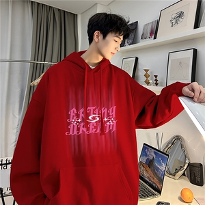 M-5XL秋季大码加厚连帽卫衣380克重磅套头外套男 RH6216-特P35图片
