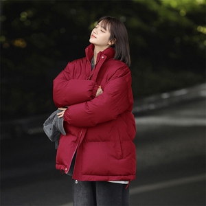 现货 抖音得物可供视频 冬季三防加厚羽绒棉衣外套面包棉服 81159图片