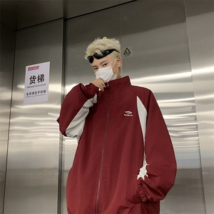 F403 P65 2024秋装新款夹克外套时尚宽松休闲上衣日系港风图片